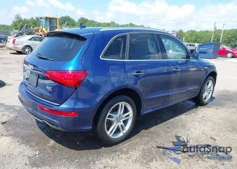 2015 Audi Q5 3.0T Premium Plus from USA, damaged, VIN WA1DGAFP1FA123357